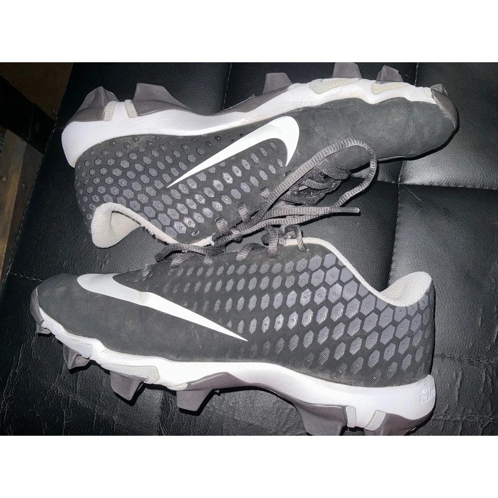 Nike Vapor Ultrafly 2 Keystone Kids Baseball Cleats Black White AQ8151-010 6Y